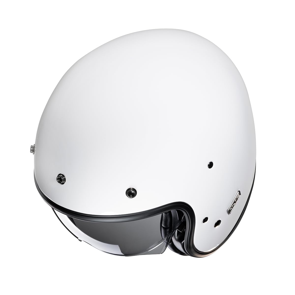 HJC V31 Solid Retro Jet kask (biały, XL (60/61))