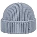 HAMMABURG Beanie Hat with Cuff Women/Men Light Blue One Size