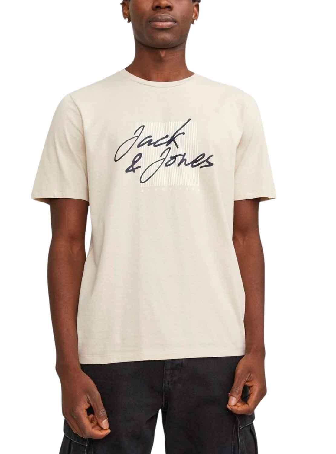 Jack & Jones Jjzuri tee SS Crew Neck Camiseta para Hombre