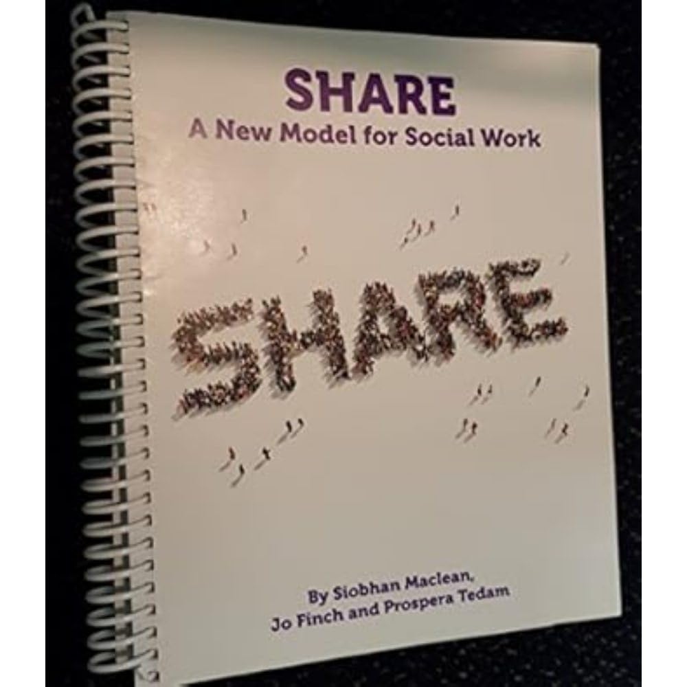 Share A New Model for Social Work by Jo Finch (Spiral bound)