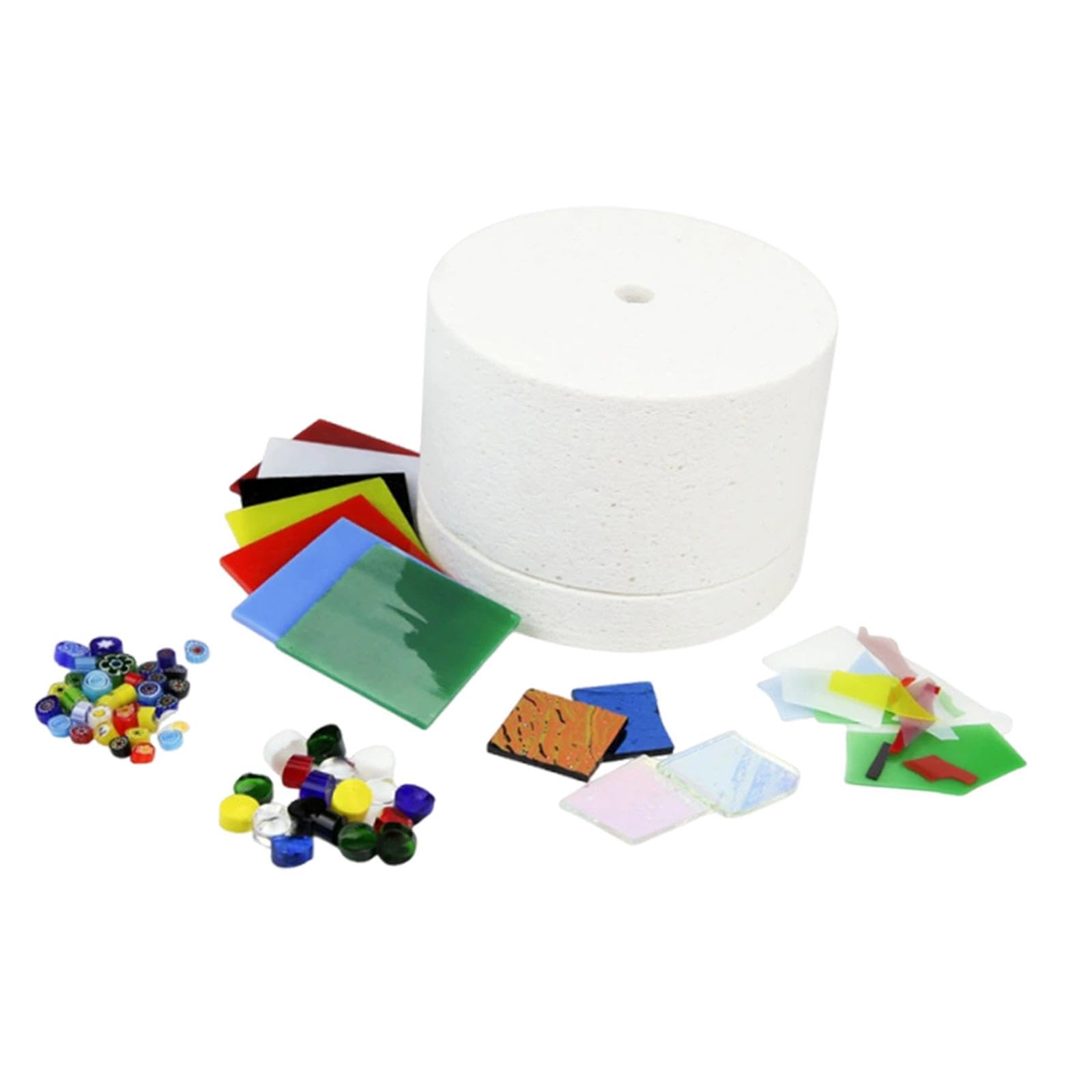 BNF® Microwave Kiln for Glass Fusing with Glass for Pendant Fusing Work Glass Art-Home & Kitchen-Craft Materials-Stained Glass Making