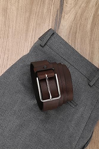 Image of Van Heusen Men's Solid Leather Belt