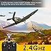 RC Plane Spitfire Fighter 2.4Ghz 4CH Remote Control Aircraft Ready to Fly for Adults Kids Airplane Radio Controlled Plane with Xpilot Stabilization System 761-12