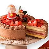クリスマスケーキ 2025 予約 飾り あり ストロベリー チョコ ミルクレープ ケーキ 5号