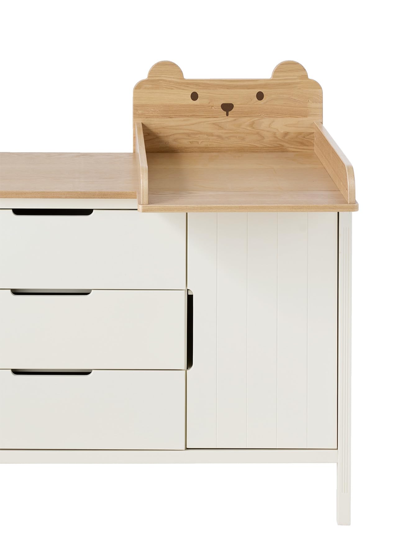 VERTBAUDET Plan à langer 52 cm Ourson bois