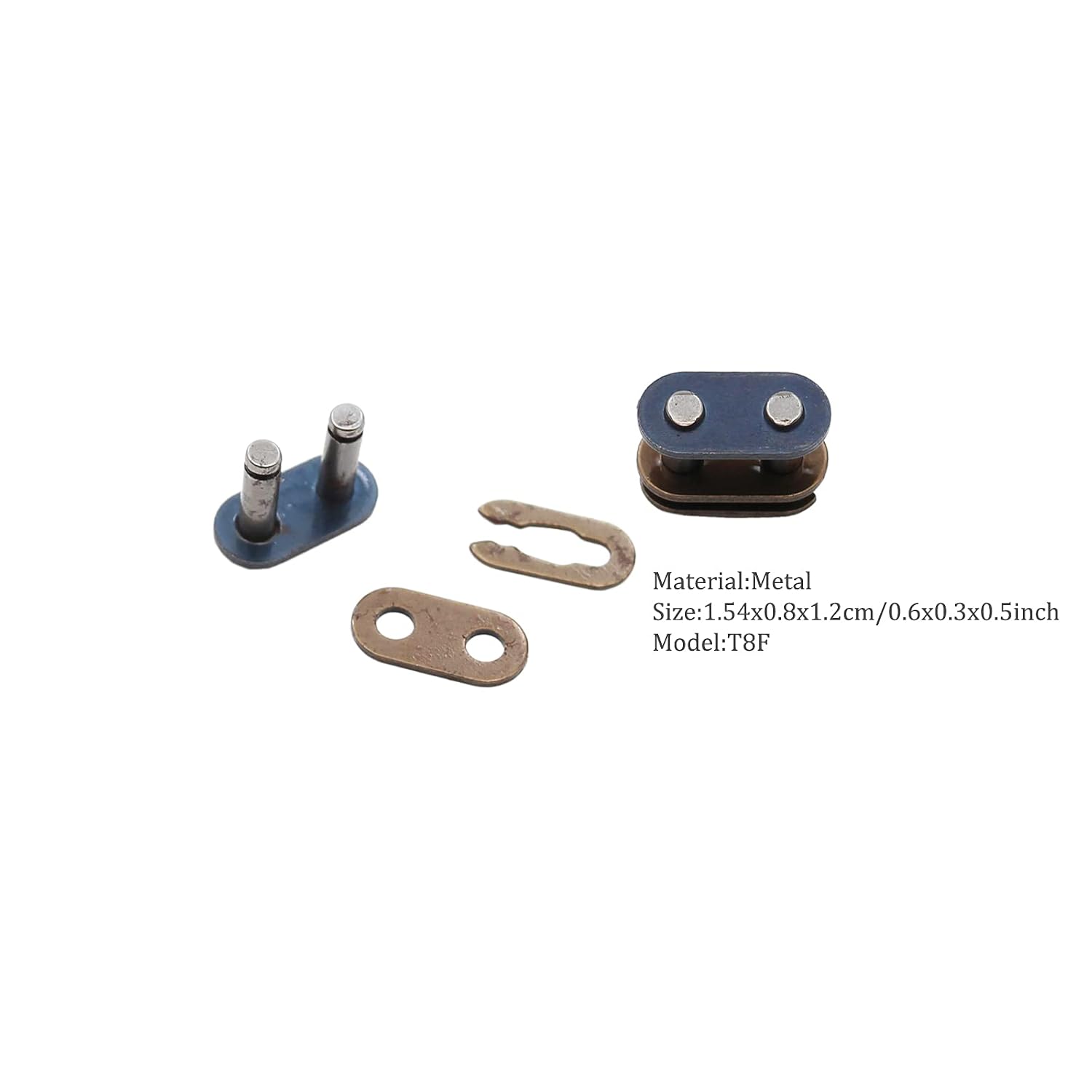 T8F Chain Master Link 8mm for Super Mini Pit Pocket Quad Dirt Bike ATV 43cc 47cc 49cc Pack of 10