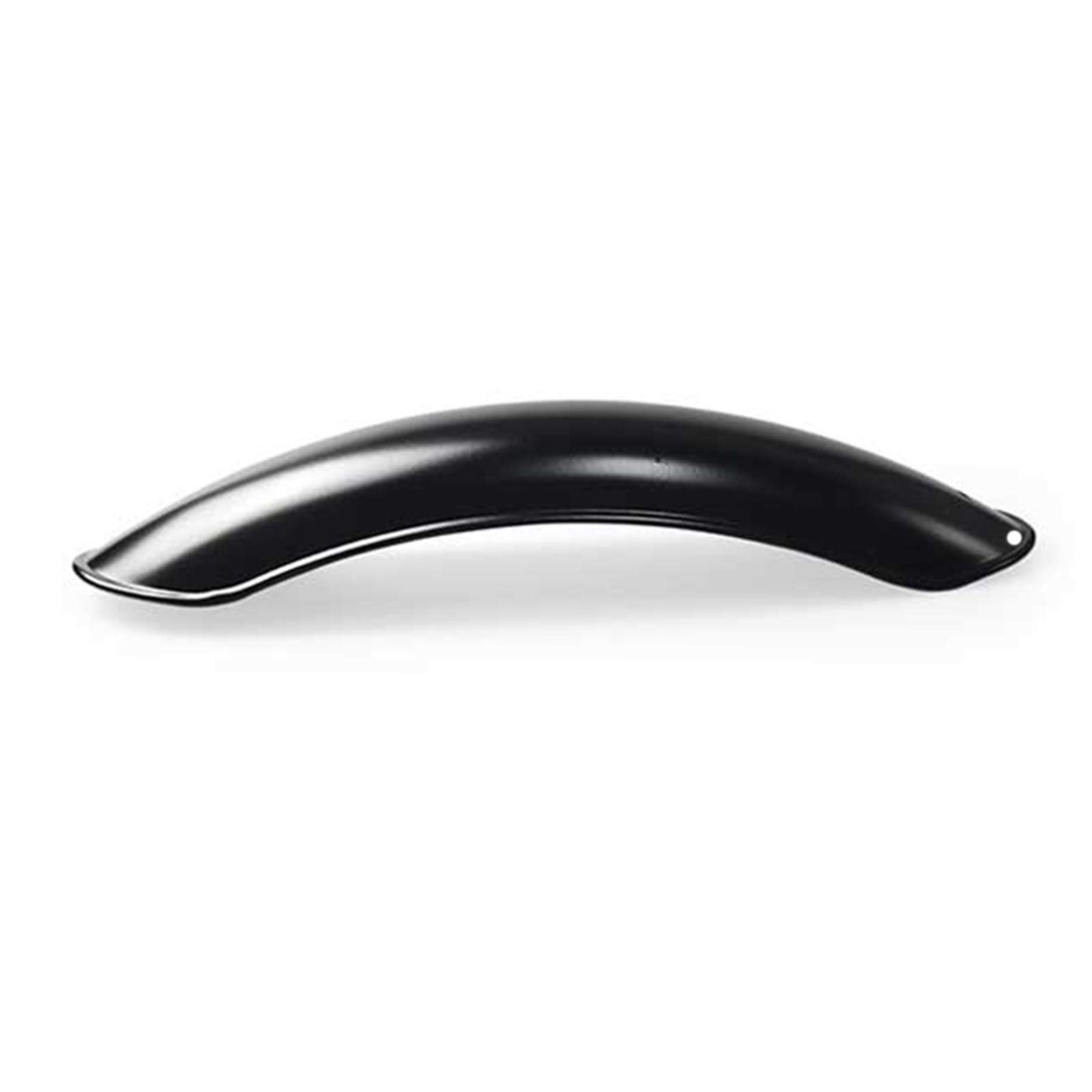 Schwarzer Cafe Racer Vorderer und Hinterer Kotflügel für Motorrad, Kleiner Radius, Länge 35,5 cm, Breite 9 cm