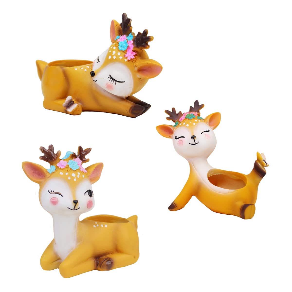 See full amazon price history chart for Wonderland Set of 3 Deer Succulents pots for Small Plants & Home Decor Wonderland Set of 3 Deer Succulents pots for Small Plants & Home Decor (B0B5FHWSMN) Amazon Price History, Amazon Price Tracker