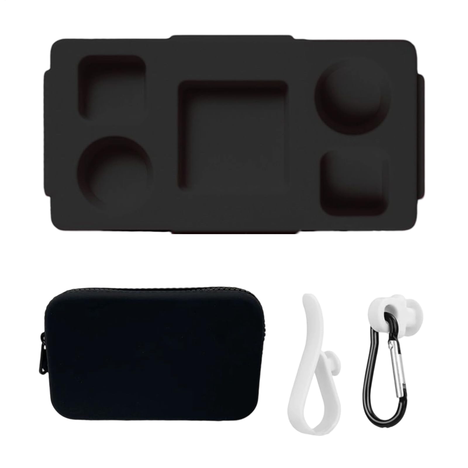 Organizador para Bolsa de Playa Bandeja para Bocadillos con Portavasos para | Organizador Con Ajuste Y Soporte Para Móvil Para Aventuras Familiares Al Aire Libre