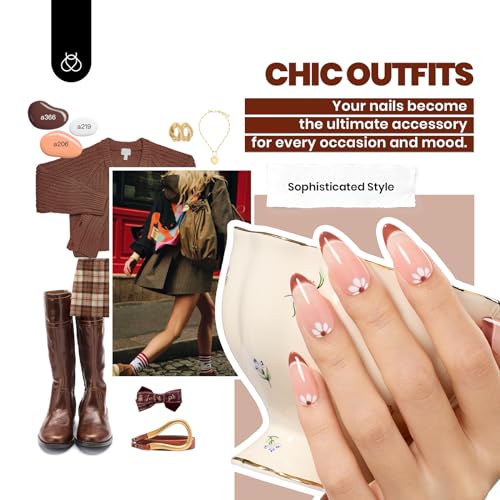 beetles Summer Gel Polish 25 Colours Set Nude Blue Pink Neon Red Green Chic Outfits Collection with 3Pcs Base Top Coat Manicure Kit Salon DIY Home Gift for Women Girls - Image 6