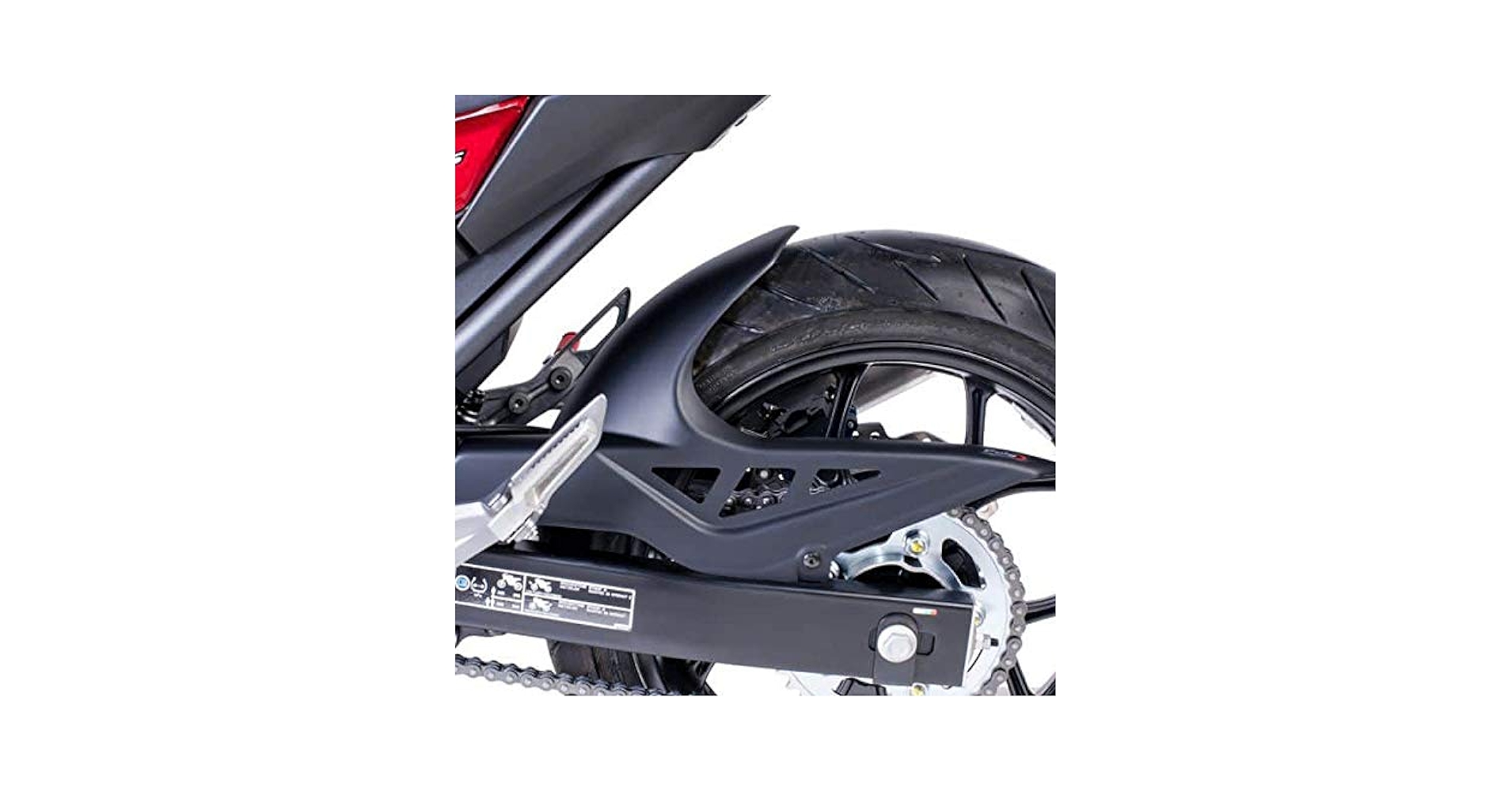 Amazon | Puig 6038J REAR-FENDER [MATT BLACK] NC750X /NC750S（14-21