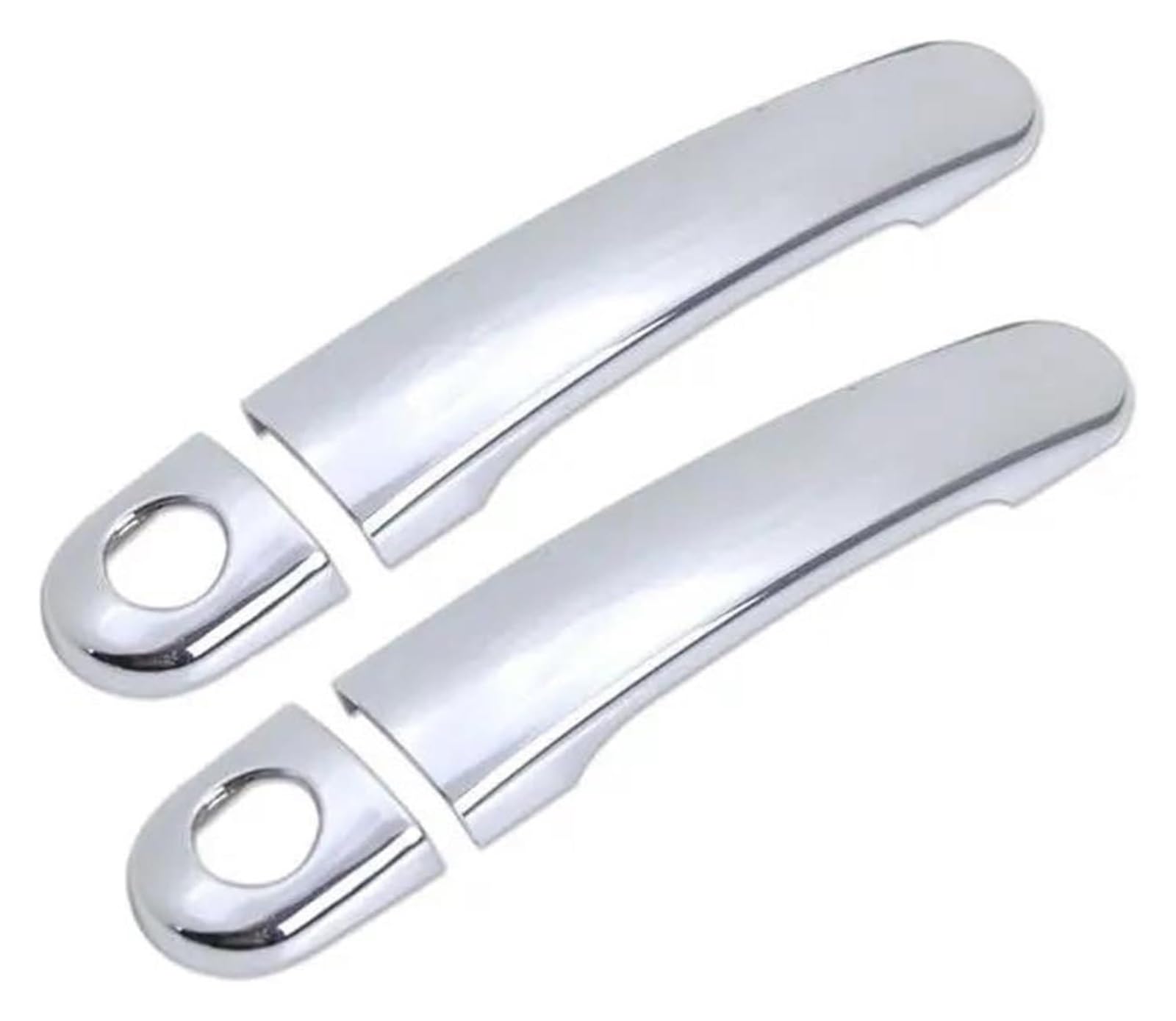 FANGZIQQ Car Door Handle Cap Cover for VW for G&olf 5 MK5 for Rabbit 1K 2004-2009 Car Door Handle Cover Styling Stickers(Silver,2)