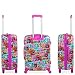 KUKUXUMUSU - Juego Maletas de Viaje Juvenil Infantil rígidas 4 Ruedas Trolley...