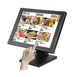 LyeXD 15Inch Touch Screen Monitor 1024 * 768 Resolution LCD Touchscreen Monitor, POS Systems for Small Business, VGA Input for Hotels, Clubs, Markets, Restaurants, Supermarkets, Hotels