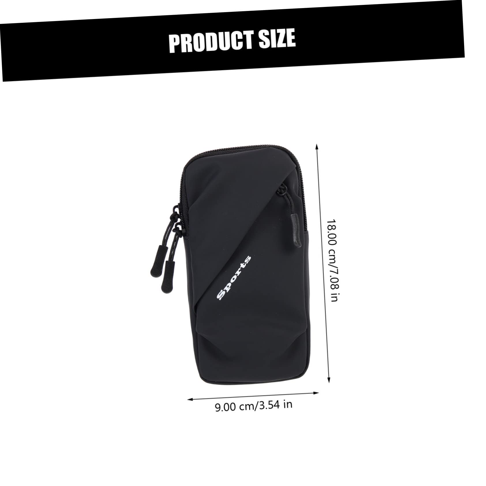 OSALADI 4pezzi Fascia Da Braccio Sportiva Per Smartphone Borsello Portatile Per Running Jogging e Attività Outdoor Con Design Traspirante Ed Elastico