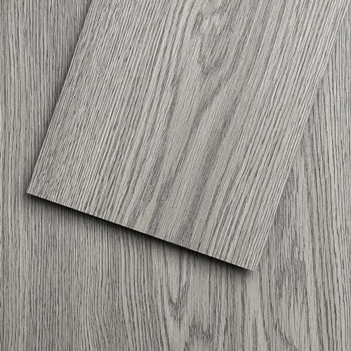 Mysflosy Self-Adhesive Vinyl Flooring Plank, 36 Pack - 6 x 36 inch, Natural Wood Grain Peel and...