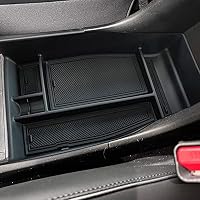 BestEvMod Aufbewahrungsbox für untere Mittelkonsole für Hyundai Ioniq5 2022 2023, Organizer-Innenzubehör für Fahrzeuge, mit Kunststoffrand, Zubehör – Ansicht 2