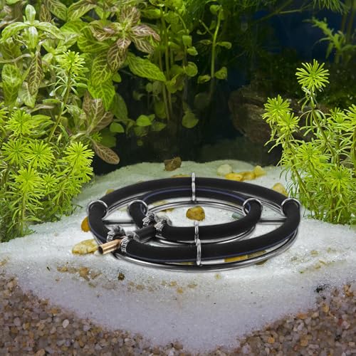 Diffuseur air aquarium rond installation facile enrichissement oxygène - 8
