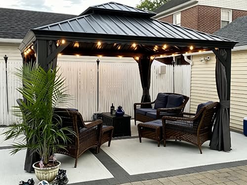 PURPLE LEAF 10×12 Permanent Hardtop