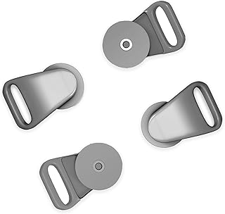 Magnetic Clips For DreamWisp And Wisp 2 Pairs CPAP/BiPAP Mask Headgear Clips Compatible With Respironics Wisp And DreamWisp Nasal CPAP Masks (Gray)