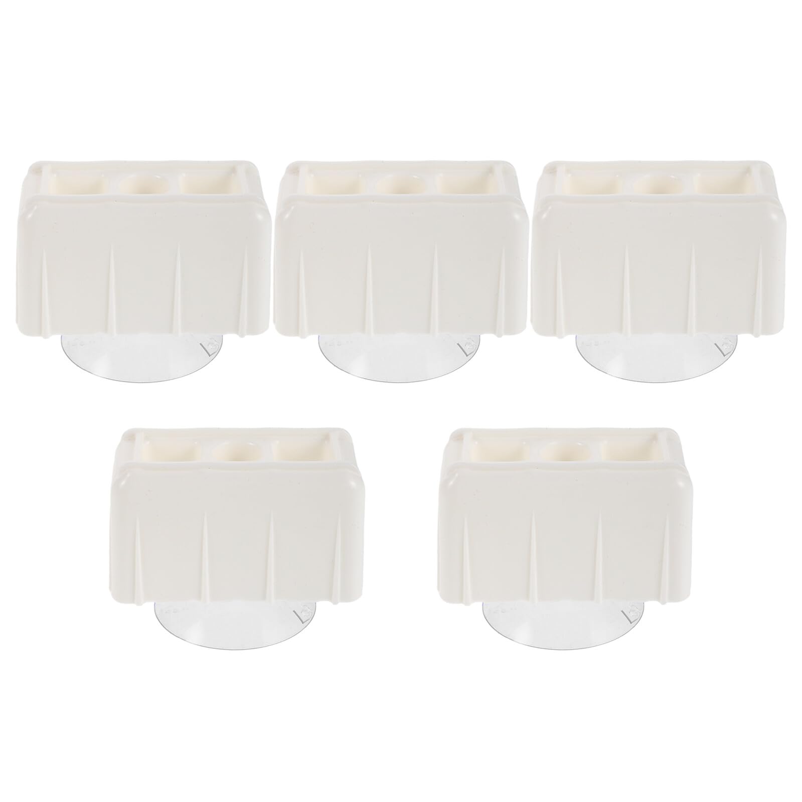 Lot de 5 Clips de Base pour Parc Bébé en Plastique Supports Stabilisateurs D’Angle pour Barrières de Sécurité Ancrages pour Poteaux Accessoires pour Mobilier Chambre Garçon et