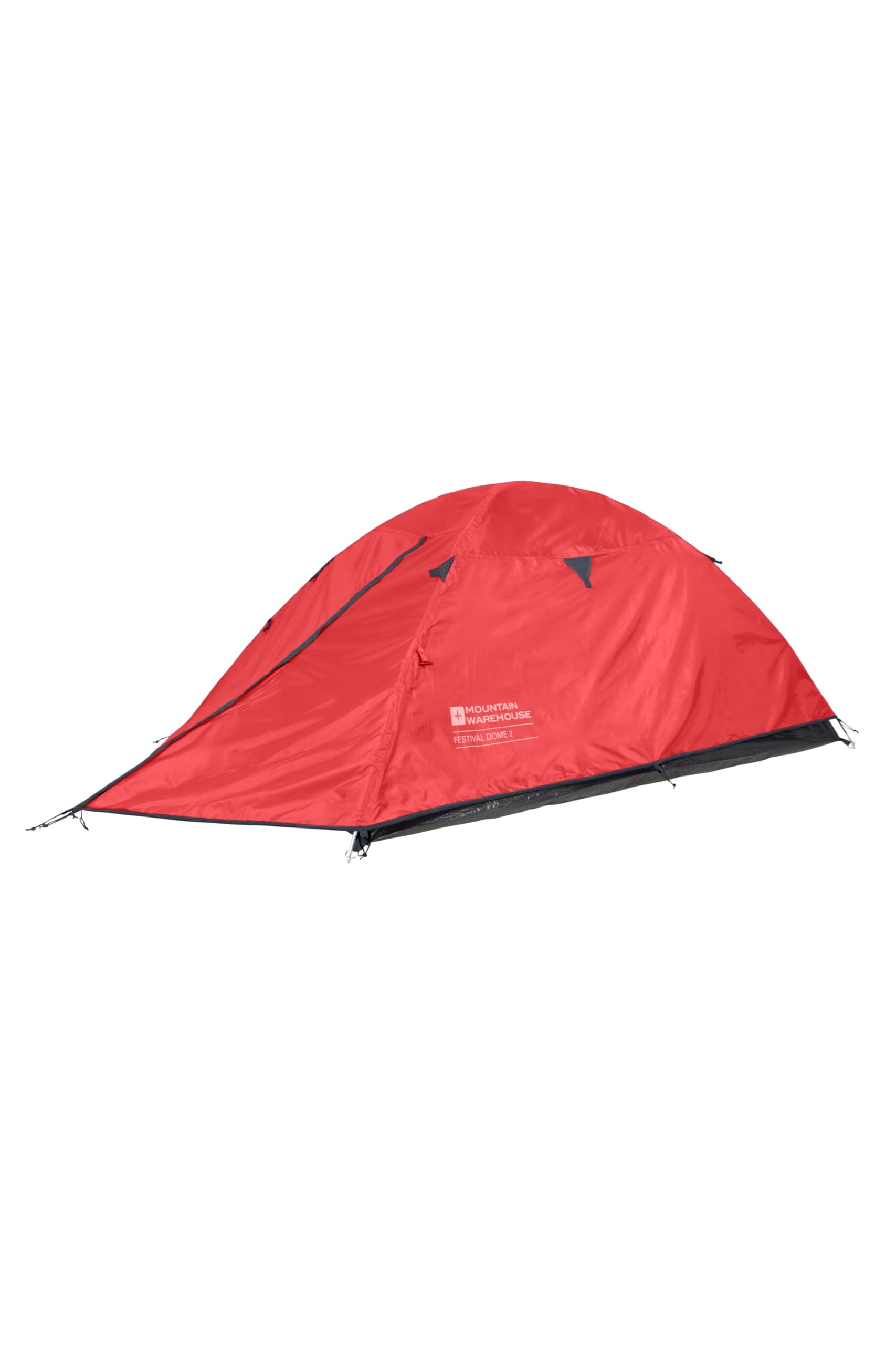 Mountain Warehouse Festival Dome 2 Man Summer Camping Tent - Water Resistant Backpacking Tent
