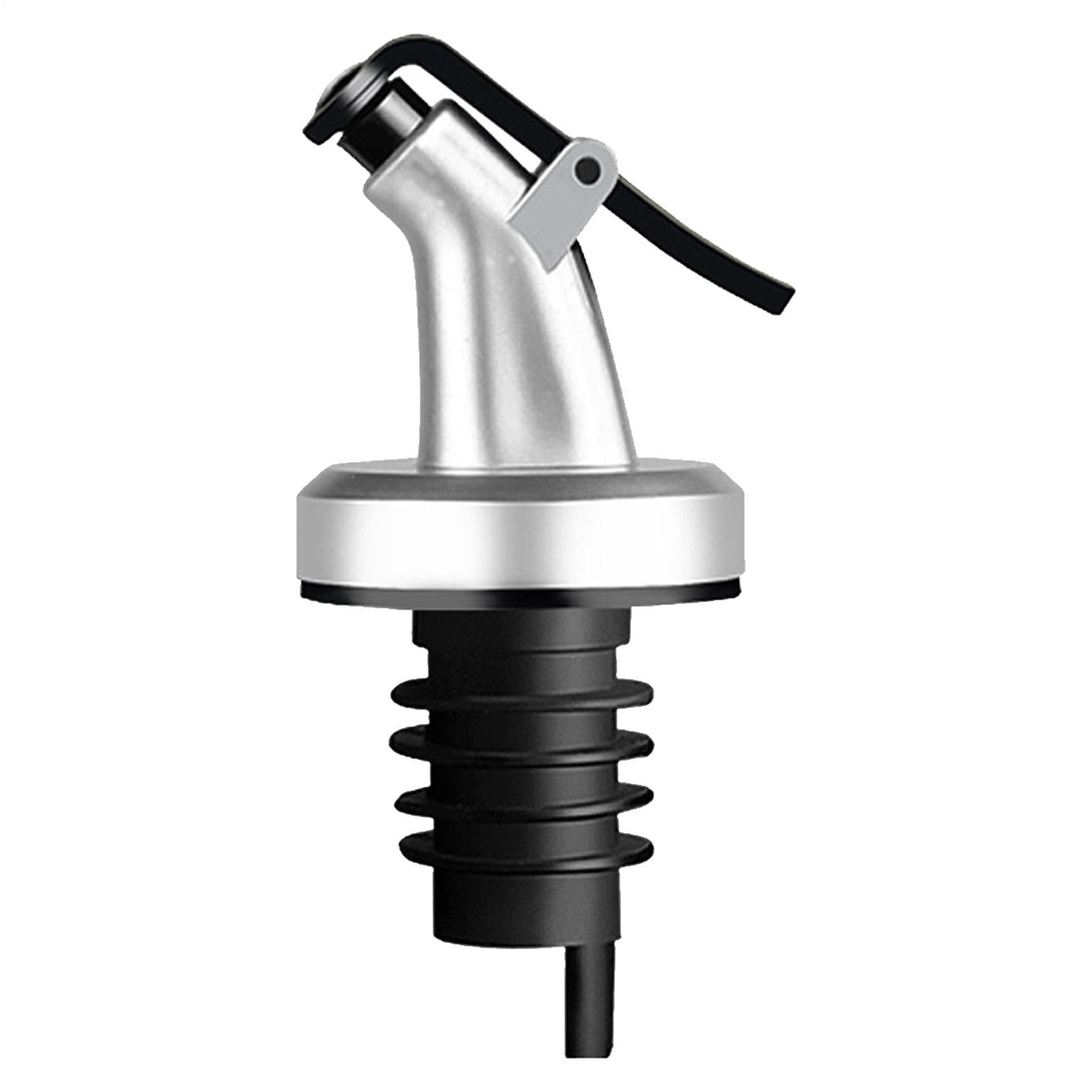 Genérico Olive Oil - Bottle Spout for Hand Pouring | Classic Top Dispenser with Dust Cap Cover & Drip Control Design for Cooking Oils, Vinegar Use, Syrup Bottles and Kitchen Meal Prep