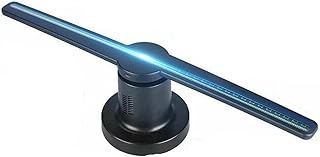 TRATOR Holographic fan, 42cm/16.5" Wifi 3D Holographic Projector Hologram Player Naked Eye LED Display Fan Advertising Light APP Control led Fan Screen Holographic Projector Wall-mounted