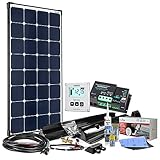 Technische Details: Solarmodulabmessungen: 540 x 1055 x 35 mm --- MPP 165 Duo Digital der Marke Votronic für die Ladung von Bordbatterie und Starterbatterie