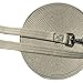 ALLZSMOOTHLY Horse Training Lunge Line with Alloy Trigger Buckle for Accurate Equestrian Training of 32.8 ft(10 Meters)-Grayish White
