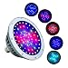 WYZM Waterproof LED Pool Light Bulb for Inground Swimming Pool,120V 40Watt,Color Changing,Fit in for Pentair and Hayward Pool Light Fixtures(120V RGB+White)