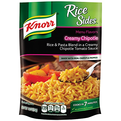 Image of Knorr Rice Sides Rice Side Dish, Creamy Chipotle 5.4 oz (Pack of 12)