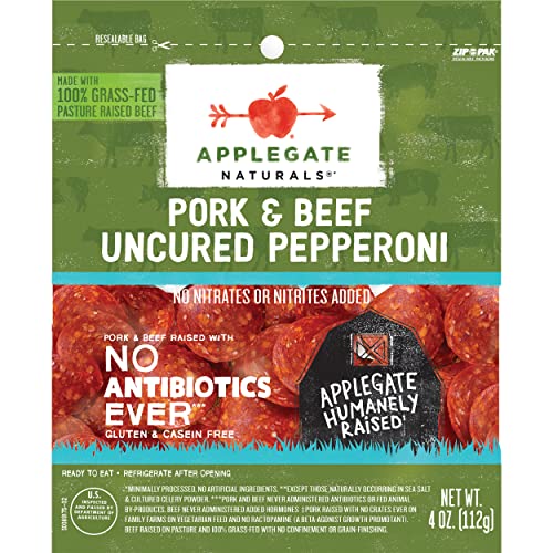 Applegate 0025317128667 Natural Uncured Pork & Beef Pepperoni cover