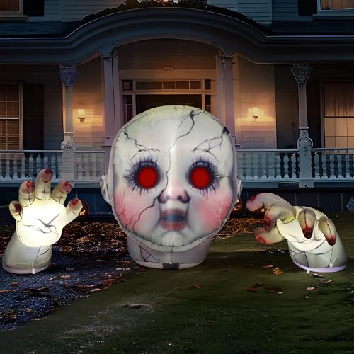 JOYIN 10.3FT Long Halloween Zombie Baby Inflatable Decoration Large Scary