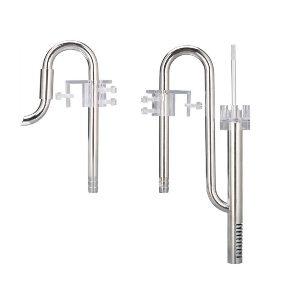Buy DONGKER Aquarium Inflow Outflow Pipe Set,Stainless Steel Aquarium ...