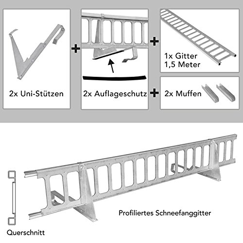 Schneefanggitter von Frick Metall- und Oberflächentechnik GmbH & Co. KG