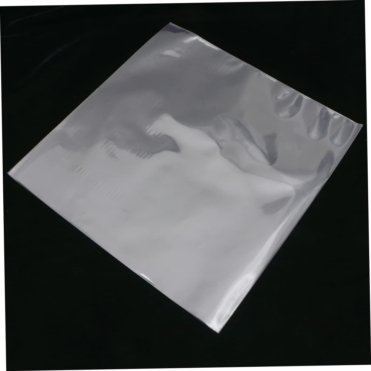 Veemoon 50pezzi Protezione per Dischi in Vinile Custodia Trasparente Sacchetti Sigillo per CD Contenitore Protezione per Dischi in Vinile