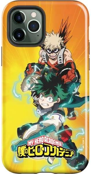 Skinit Impact Phone Case Compatible with iPhone 12 Pro Max - Officially Licensed My Hero Academia Deku and Bakugo Season 5 Design
