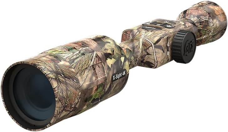 ATN X-Sight 4K Pro Smart Day/Night Hunting Scope w/Ballistics Calc, 3864x2218 Resolution, Video Record, Wi-Fi, 18hrs+ Battery