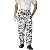 Chefwear 3500-25 Men's Ultimate Chef Pant M Aqua Sea Life