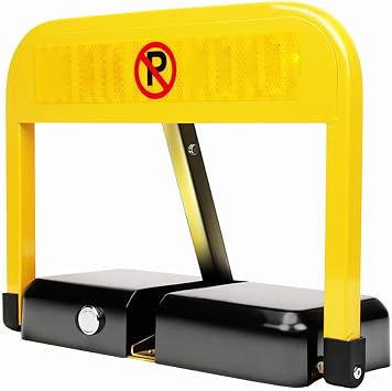 Electric Parking Barrier, Intelligent Remote Control Parking Blocker with Stable Base, Protect Your Parking Space, for Parking Lot