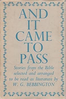 Hardcover And it Came to Pass: Stories from the Bible Book