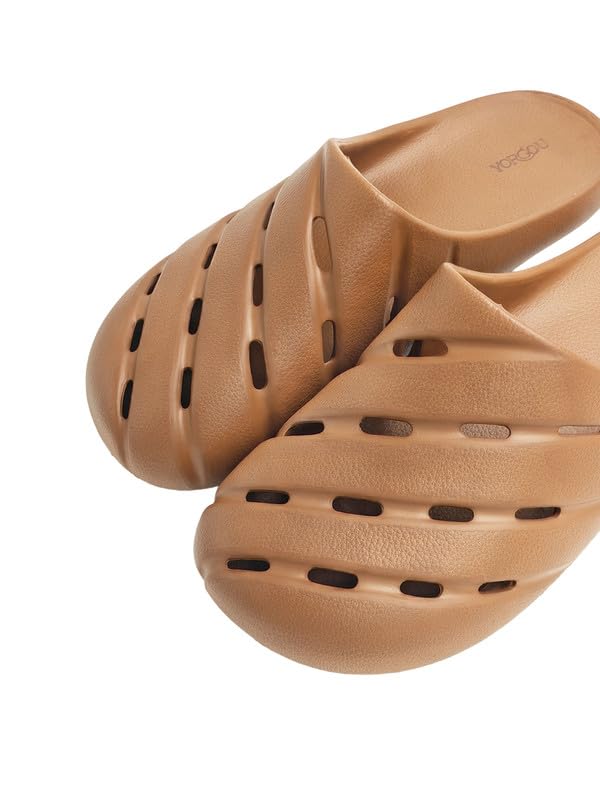 Crafted with flexible rubber , these lightweight shoes ensure all-day comfort while keeping your feet safe from hot sand, sharp rocks, and slippery surfaces. The slip-on design makes them easy to wear, and the unisex fit caters to both men and women.3