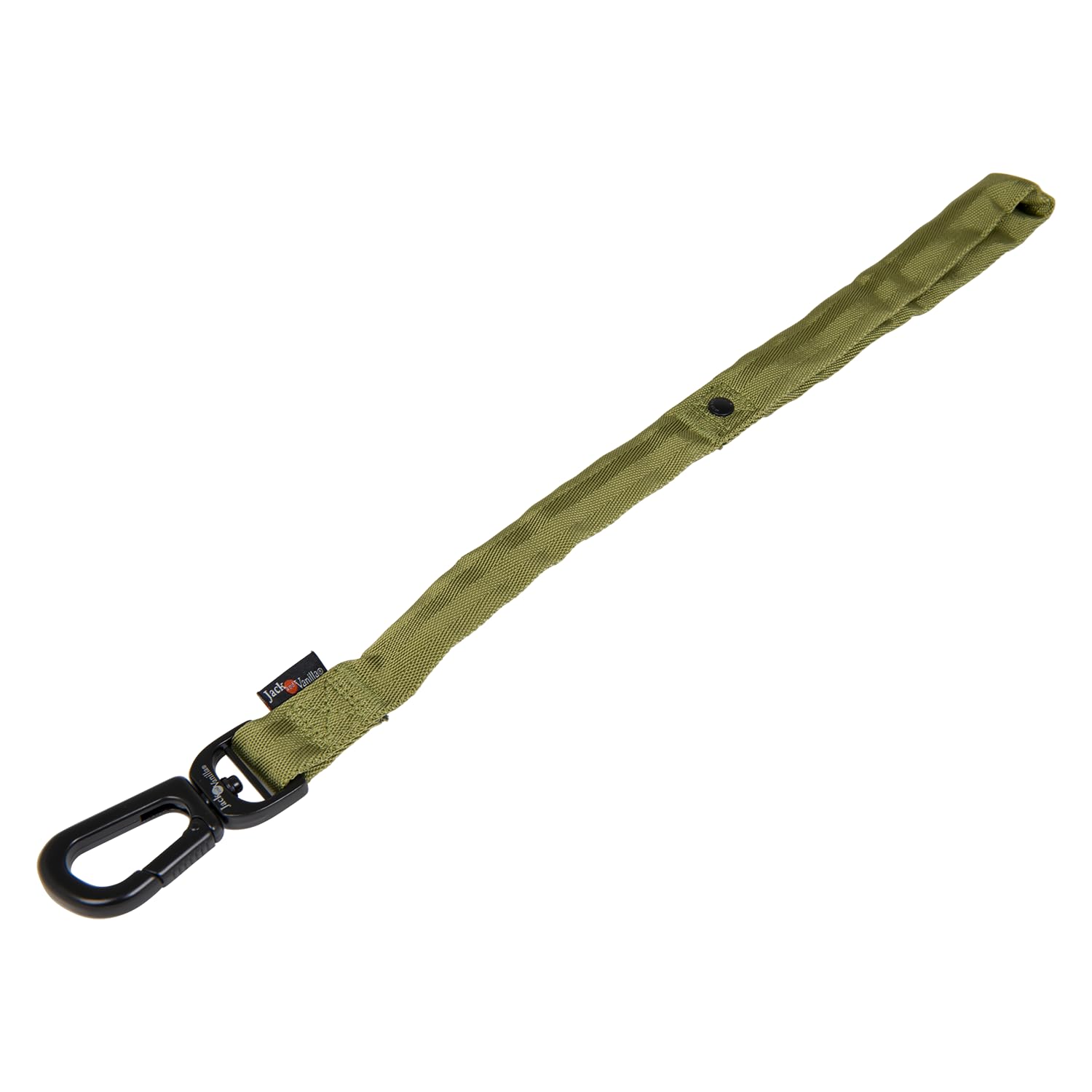 JACK AND VANILLA, Short Dog Lead Comfort Tube Nylon Green Size 25 mm x 50 cm