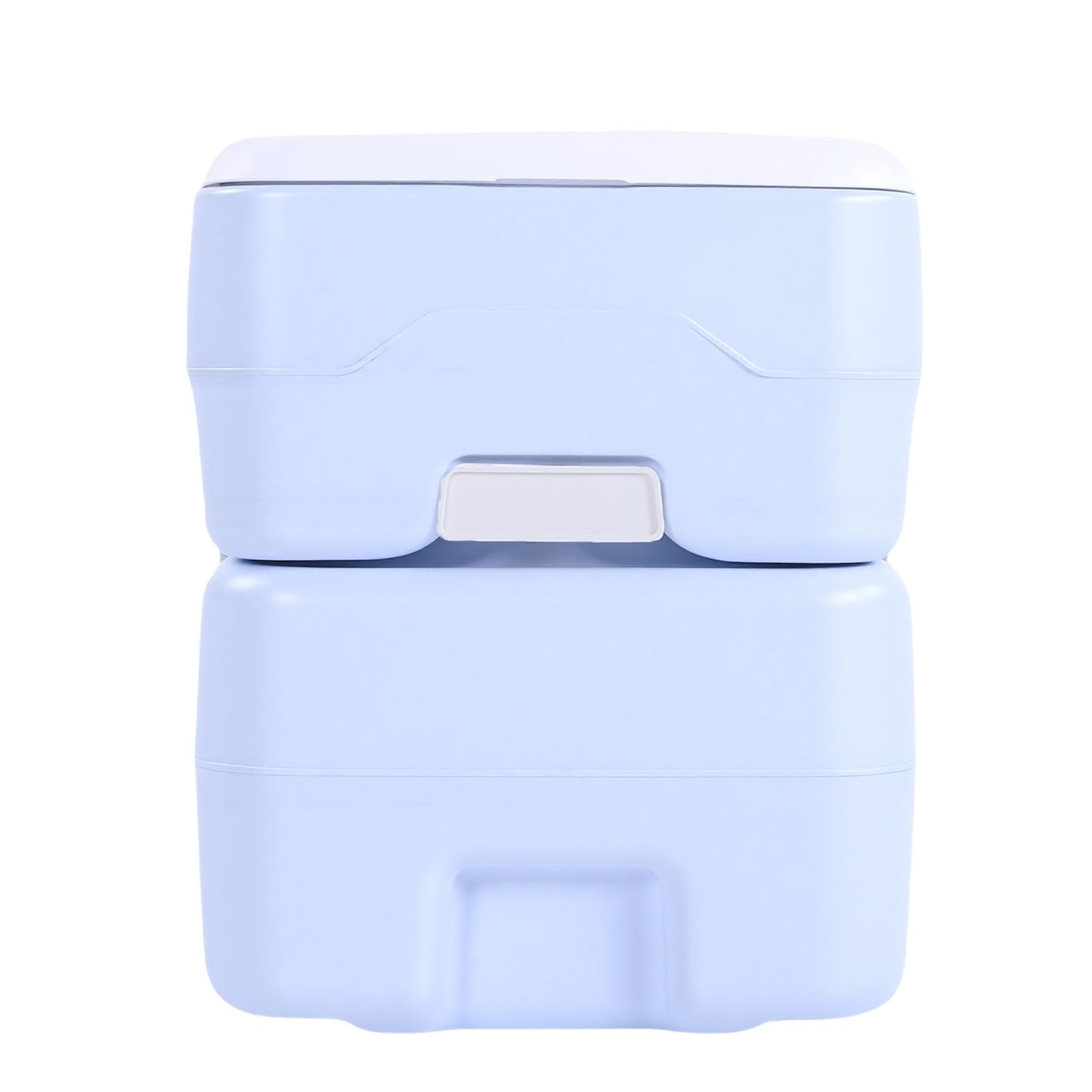 Inodoro para Acampar, Inodoro Portátil para Vehículos Recreativos con Diseño de Doble Sellado de 5.2 Galones, Portátil para Adultos con Bolsa de Almacenamiento y Tanque de Desechos para