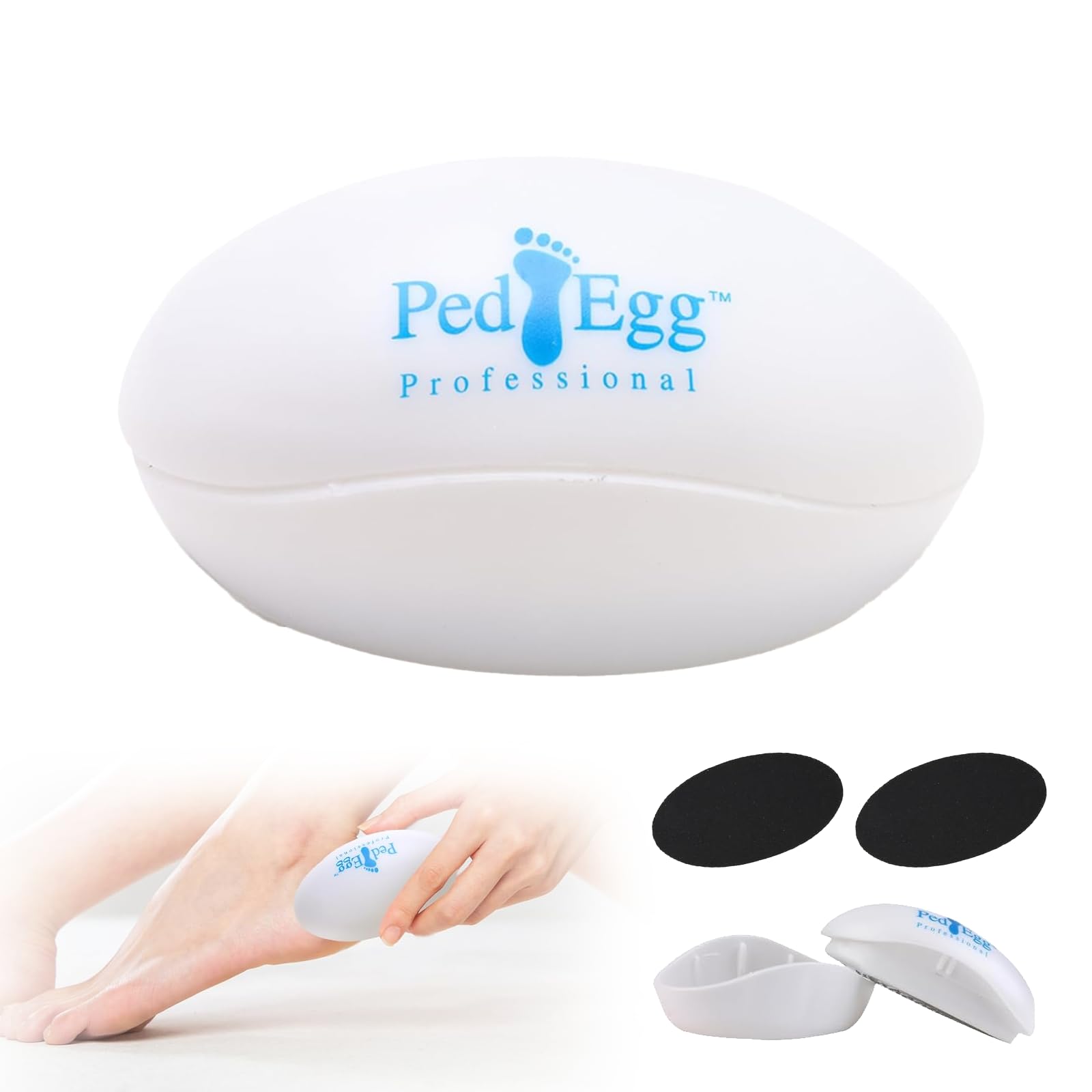 Portable Egg Foot Grinder to Remove Foot Cuticles Tool