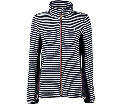 Preisvergleich Produktbild InselLeben Damen Strickfleecejacke Softe Mimi Navy M