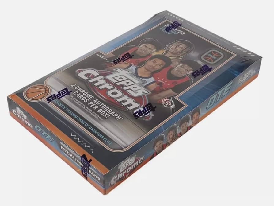Box+デッキ+パック NBA TOPPS CHROME OVER TIME ELITE HOBBY Amazon.com: 2021/22 Topps Chrome Overtime Elite Basketball