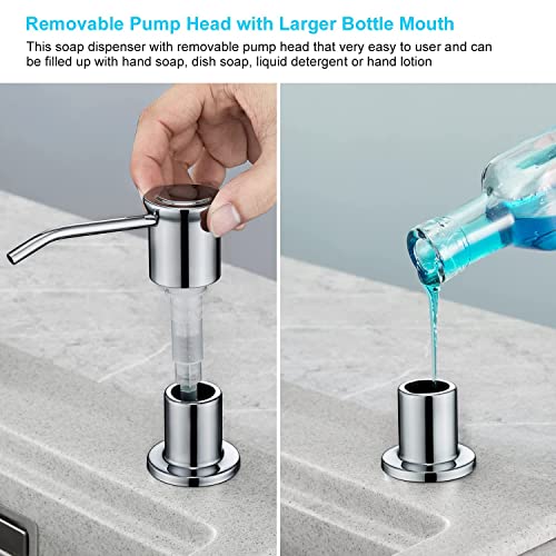 Encuentra reviews de Dispensadores de Jabon de acero inoxidable los más recomendados. 30 Imagen adicional