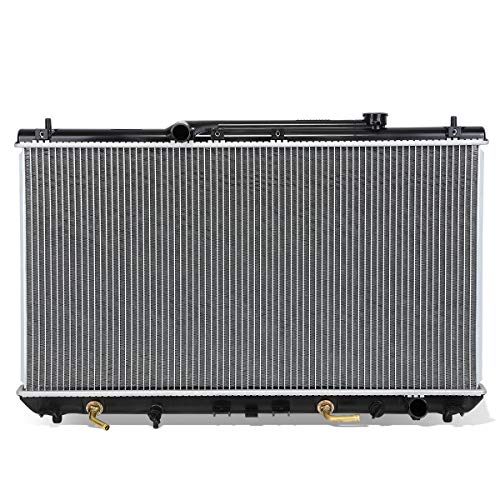 Image of DNA Motoring OEM-RA-1909 Aluminum Radiator Compatible With 97-01 Camry 2.2L AT,28-5 /8 inch W X 15-11 /16 inch H X 5 /8 inch D,1-1 /4 inch Inlet / 1-1 /4 inch Outlet
